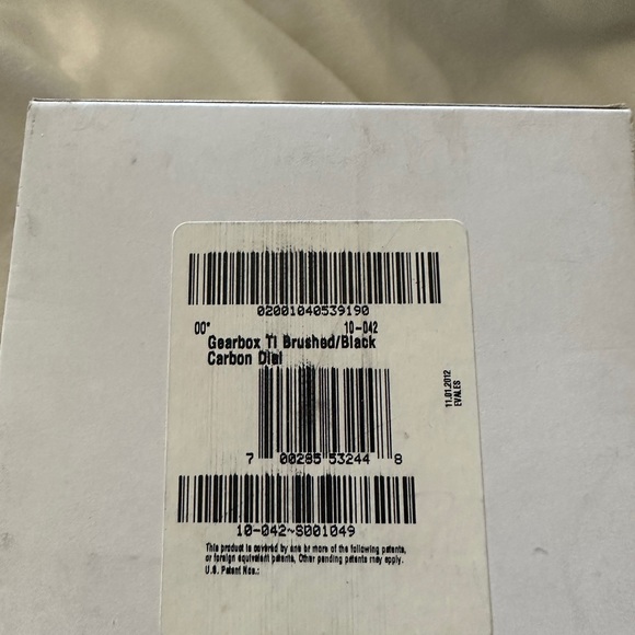 Oakley gearbox stainless steal with carbon face. Mint condition - Picture 5 of 5